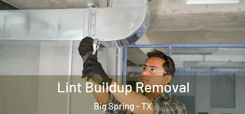 Lint Buildup Removal Big Spring - TX